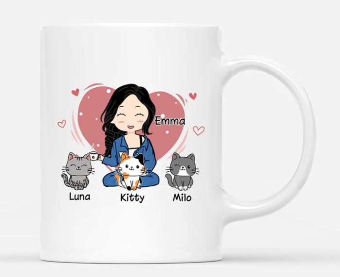 Choosing Customised Mugs as the Best Gifts for Cat Owners